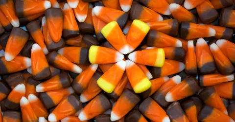 Pile of Candy Corn 