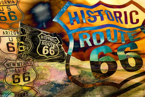 Route 66 Sign