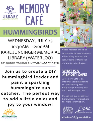 Memory Cafe Flyer