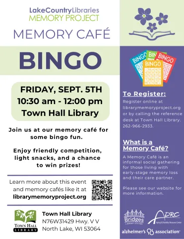 Memory Cafe: Bingo!