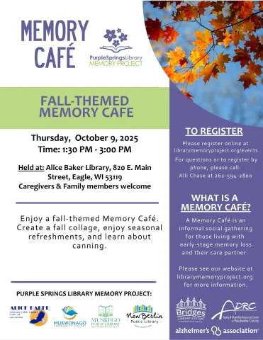 fall refreshments, craft, and canning