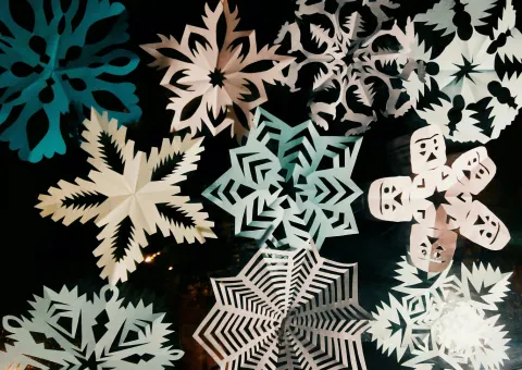paper snowflakes